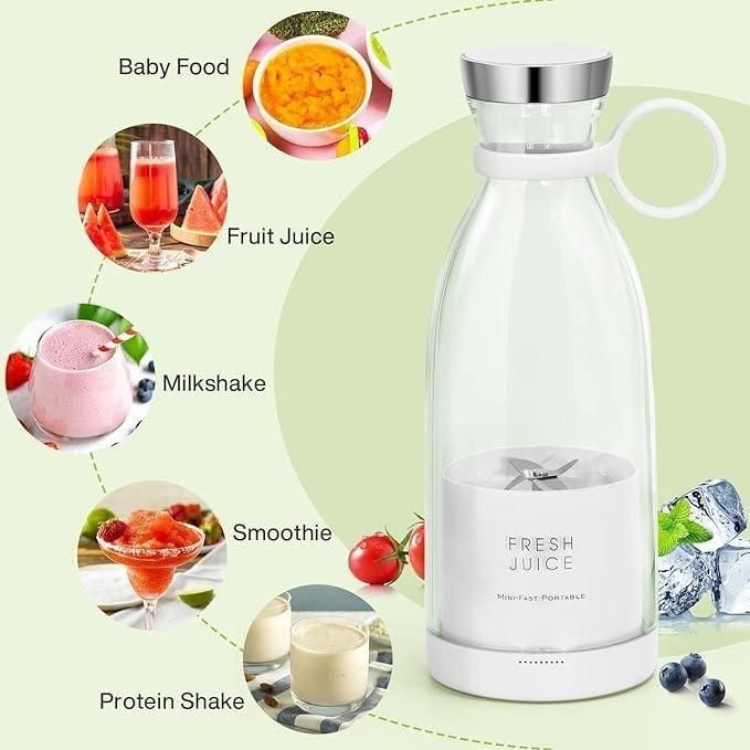 Portable Electric Juice Blender™ – Rechargeable & Easy to Use